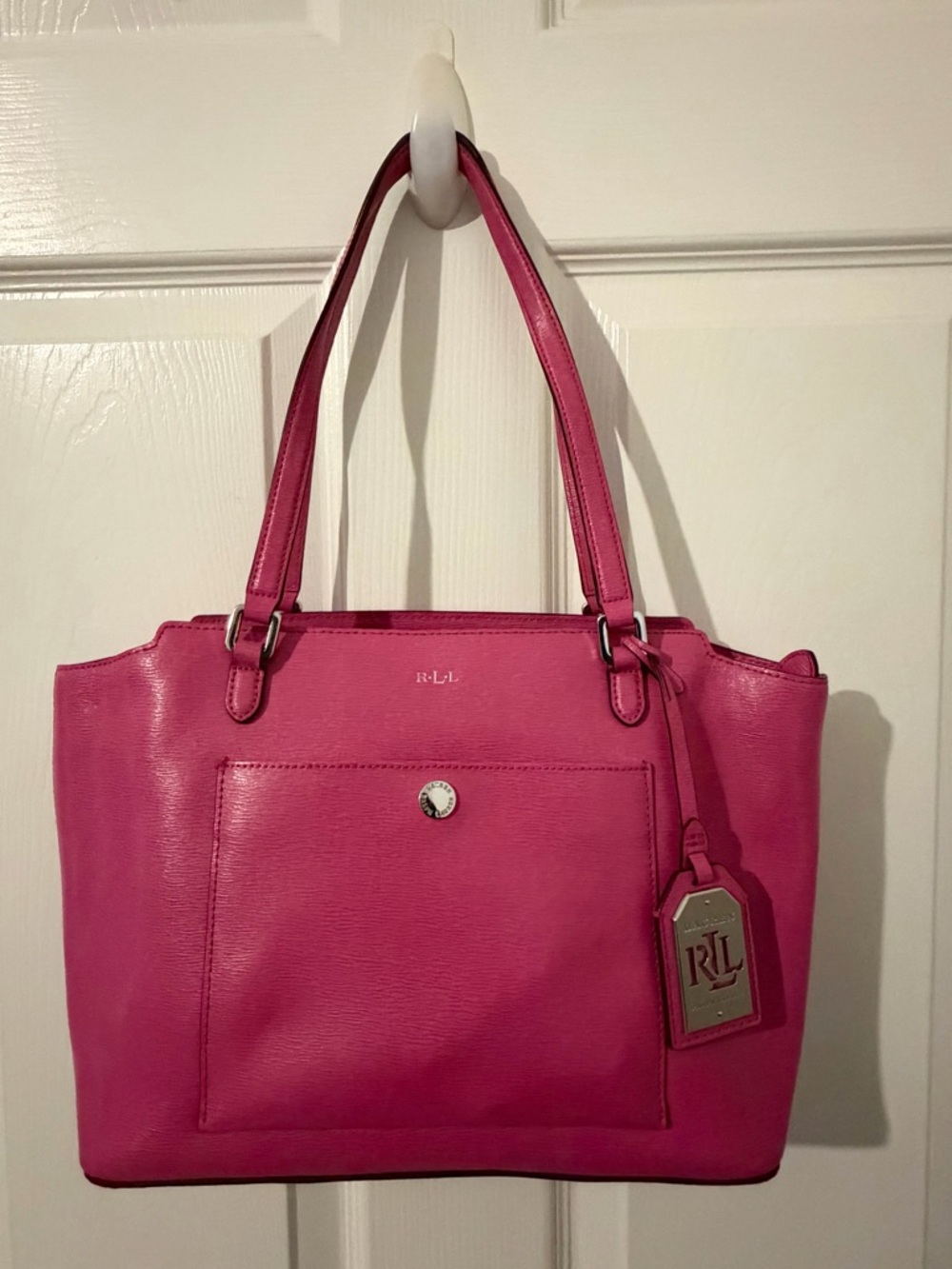 Ralph Lauren Fuchsia Tote Bag